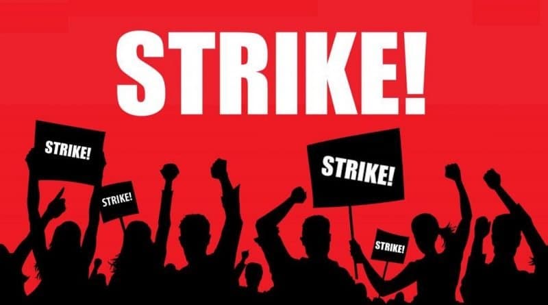 TUTAG begins indefinite strike over 27-month arrears, post-retirement contracts