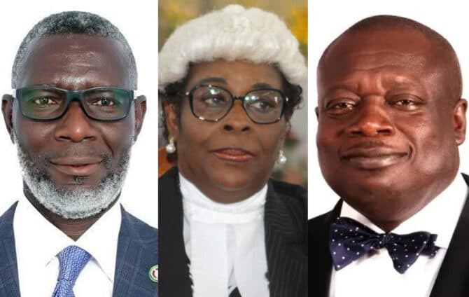 President Mahama nominates three for appointment to Supreme Court