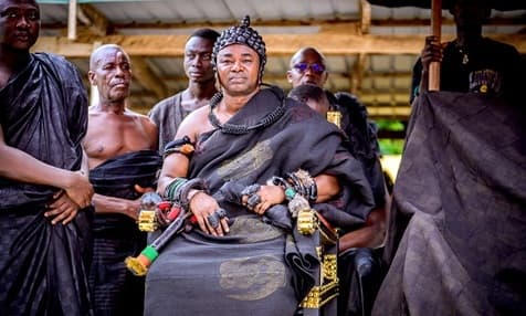 Commissioner of Immigration enstooled Akyem Bosome Gyaasehene