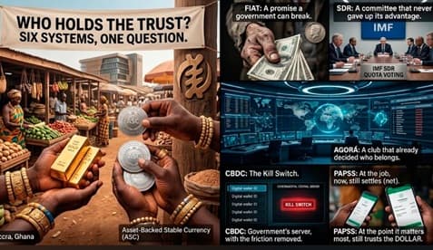 Six systems, one question: Who holds the trust?
