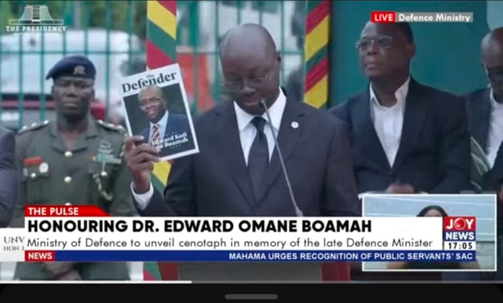 Defender magazine to preserve Omane Boamah’s legacy of service and integrity – Ato Forson