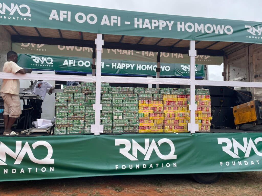 Richard Nii Armagh Quaye marks Homowo with scholarship launch and citywide drinks distribution