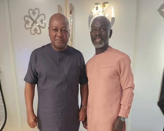 Mahama is doing well – UT Bank founder Prince Kofi Amoabeng pledges support