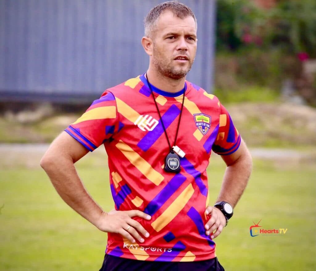 Hearts of Oak coach Kapor raises alarm over poor pitches in Ghana football