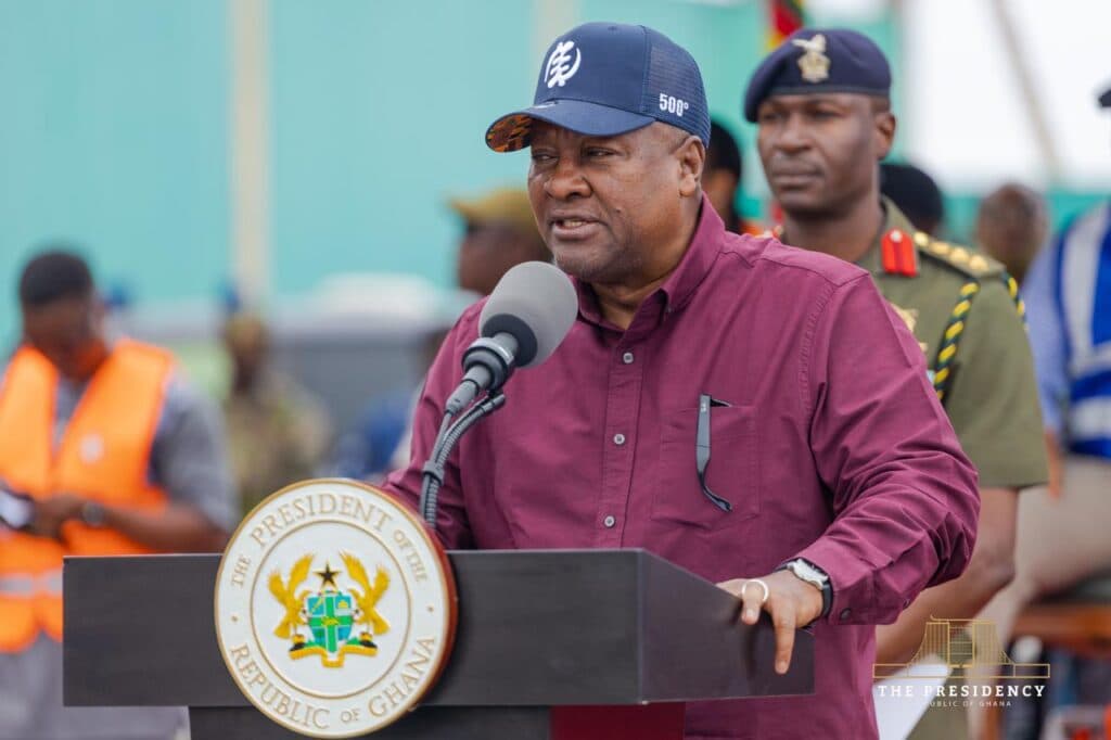 Mahama praises Roads Minister for keeping Big Push contractors on their toes