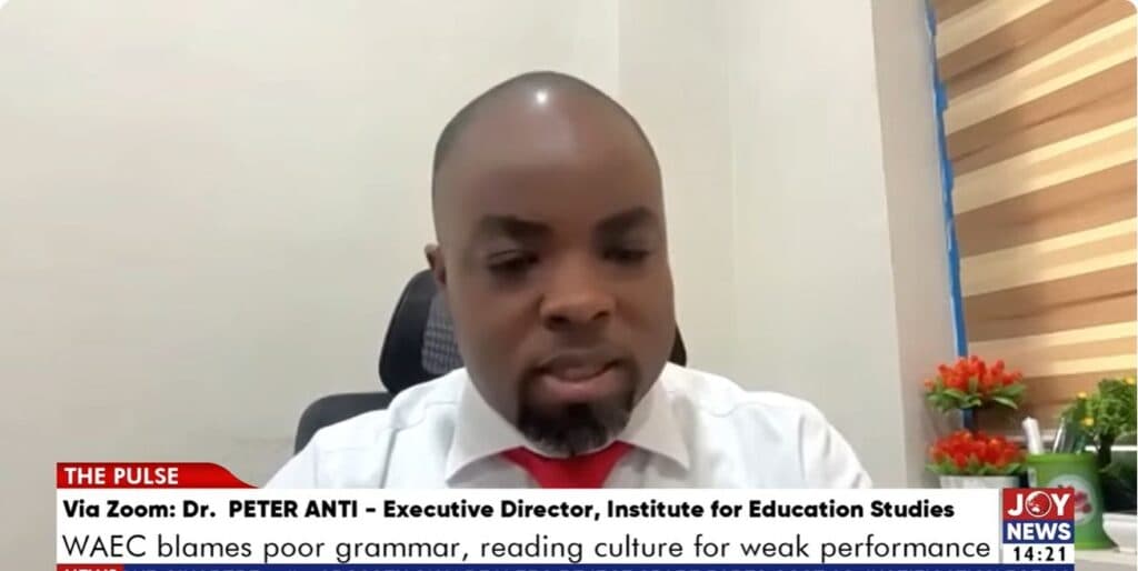 Poor English, Maths performance shows Ghana’s literacy crisis – Dr Peter Anti