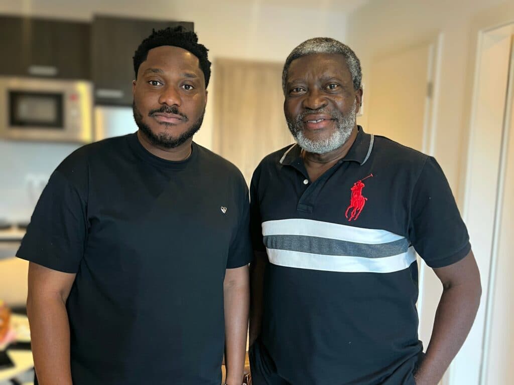 Jeffrey Nortey’s viral Kanayo O. Kanayo bar gets the legend’s attention, leads to a meet-up