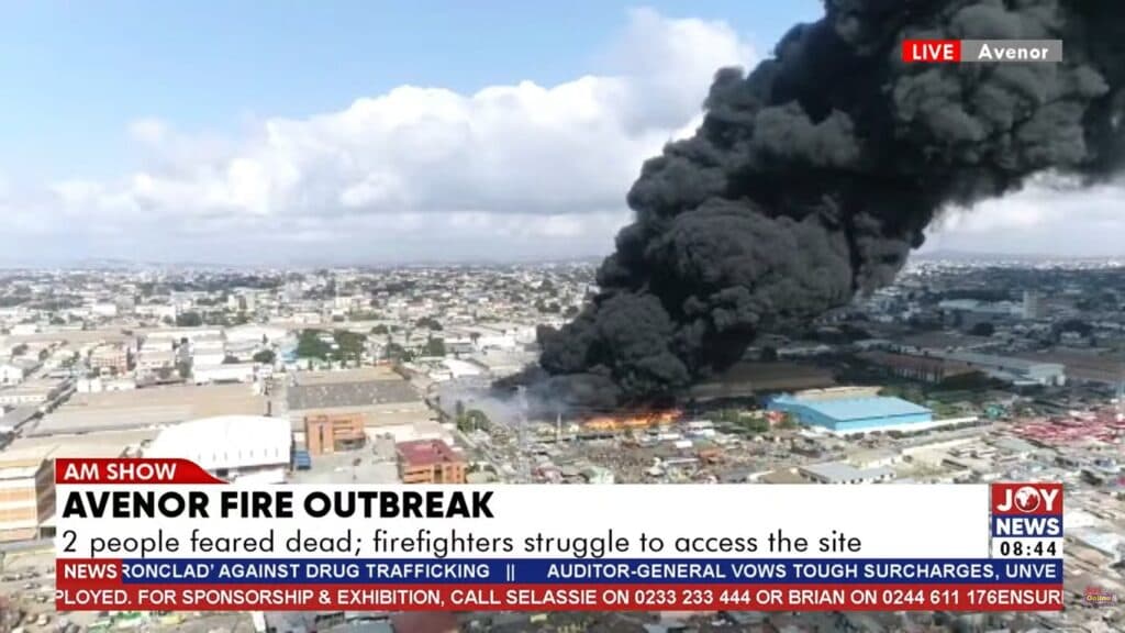 Avenor Fire: Two children reported dead
