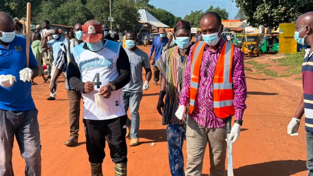 Dorimon Naa, Wa West DCE lead massive clean-up exercise; threaten sanctions against recalcitrant residents