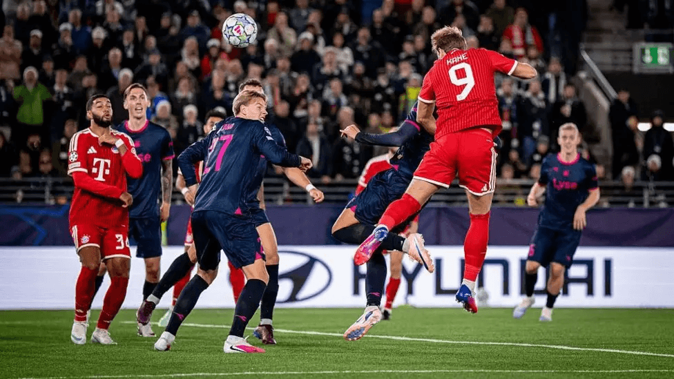 Viking hold Bayern in thriller as Kane breaks Messi record