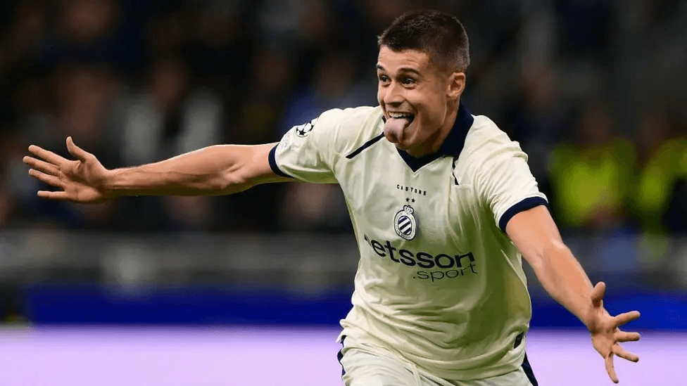 Tresoldi nets hat-trick as Club Brugge win Inter thriller